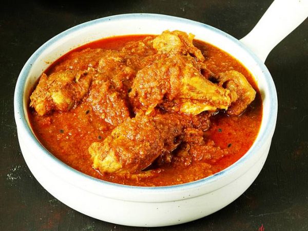 Achari Chicken or Lamb (Fairly hot)