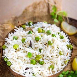 Peas Pilau Rice