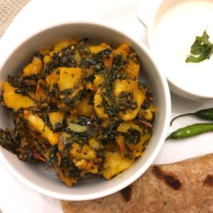 Saag Aloo